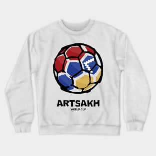 Artsakh Football Country Flag Crewneck Sweatshirt